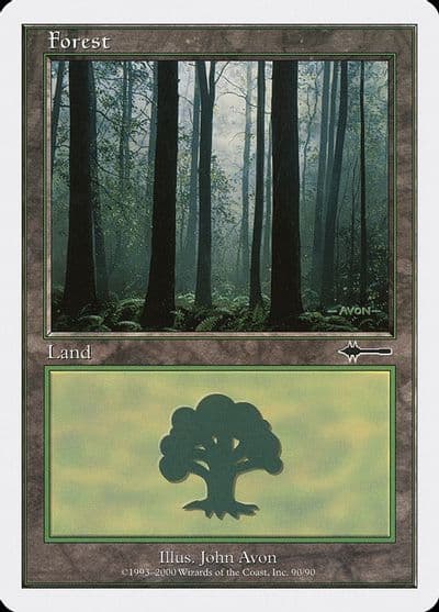 Forest 90 Beatdown Box Set Magic card