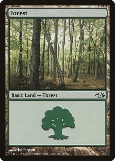 Forest 29 Duel Decks: Elves vs. Goblins Magic card