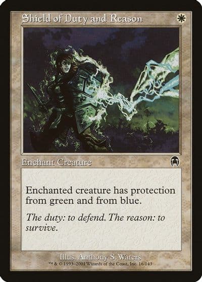 Shield of Duty and Reason Apocalypse Magic card