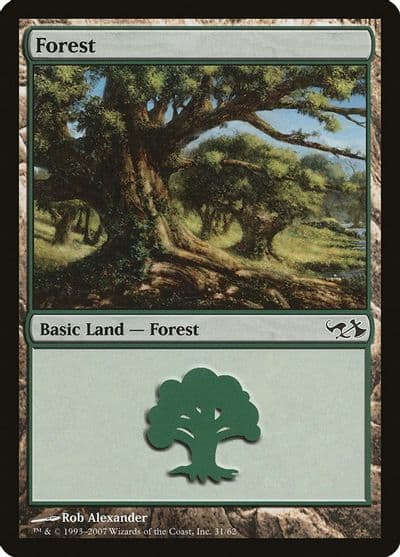 Forest 31 Duel Decks: Elves vs. Goblins Magic card