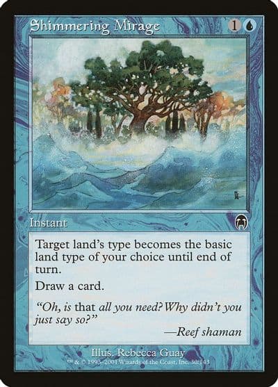 Shimmering Mirage Apocalypse Magic card