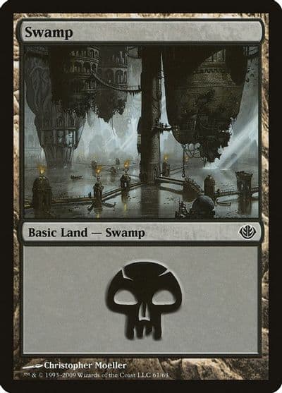Swamp 61 Duel Decks: Garruk vs. Liliana Magic card