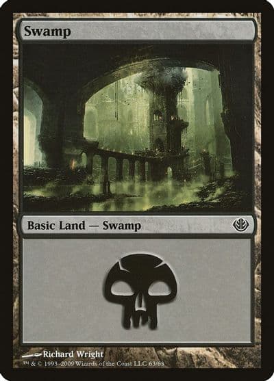 Swamp 63 Duel Decks: Garruk vs. Liliana Magic card