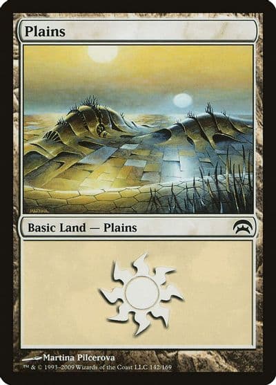 Plains 142 Planechase Magic card