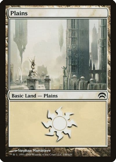 Plains 146 Planechase Magic card