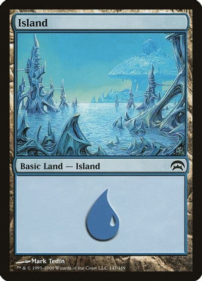 Island 147 Planechase Magic card