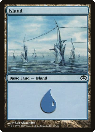 Island 148 Planechase Magic card