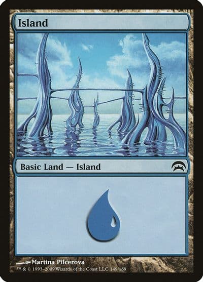 Island 149 Planechase Magic card