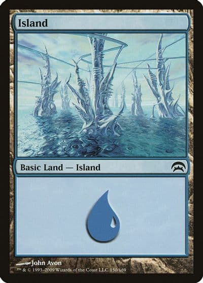 Island 150 Planechase Magic card