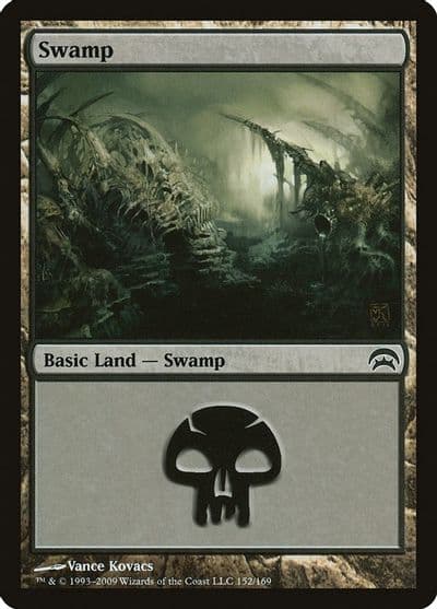 Swamp 152 Planechase Magic card