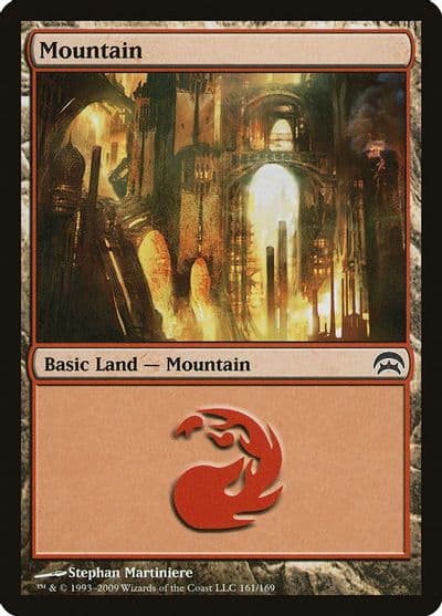 Mountain 161 Planechase Magic card