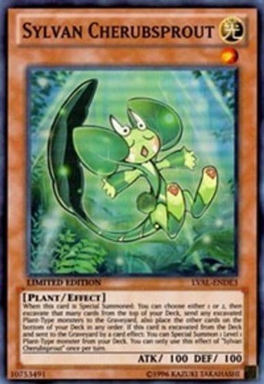 Sylvan Cherubsprout Legacy of the Valiant Yu-Gi-Oh! card