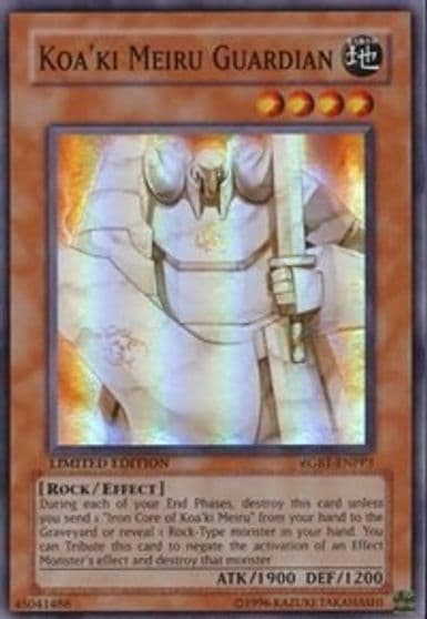 Koaki Meiru Guardian Duelist Pack Collection Tin Yu-Gi-Oh! card