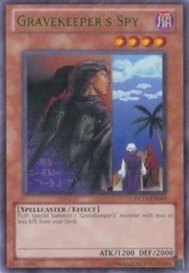 Gravekeepers Spy Green Duelist League Promo Yu-Gi-Oh! card