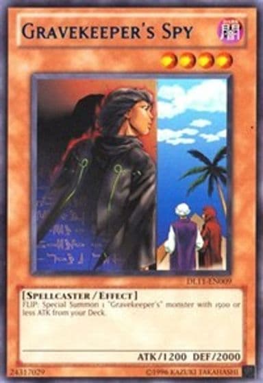 Gravekeepers Spy Blue Duelist League Promo Yu-Gi-Oh! card
