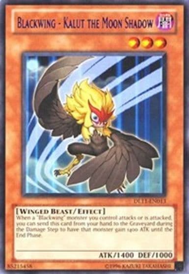 Blackwing Kalut the Moon Shadow Purple Duelist League Promo Yu-Gi-Oh! card
