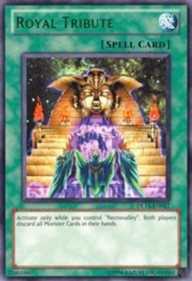 Royal Tribute Green Duelist League Promo Yu-Gi-Oh! card