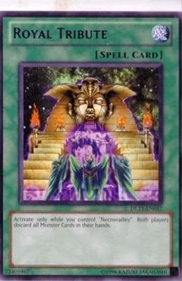 Royal Tribute Purple Duelist League Promo Yu-Gi-Oh! card
