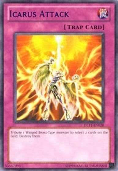 Icarus Attack Purple Duelist League Promo Yu-Gi-Oh! card