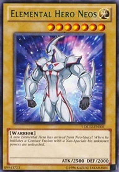 Elemental Hero Neos Green Duelist League Promo Yu-Gi-Oh! card
