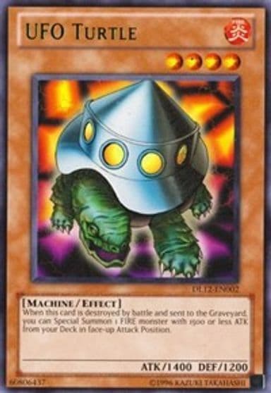 UFO Turtle Green Duelist League Promo Yu-Gi-Oh! card