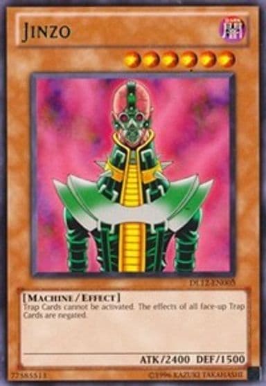 Jinzo Green Duelist League Promo Yu-Gi-Oh! card