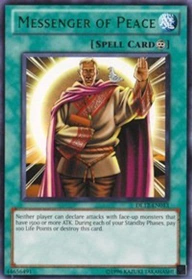 Messenger of Peace Green Duelist League Promo Yu-Gi-Oh! card