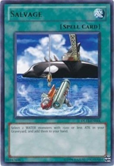 Salvage Blue Duelist League Promo Yu-Gi-Oh! card