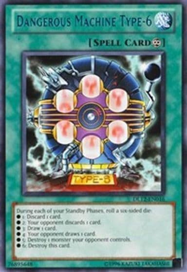 Dangerous Machine Type 6 Blue Duelist League Promo Yu-Gi-Oh! card