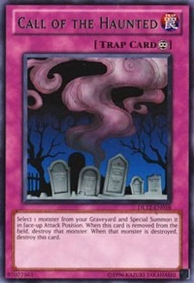 Call of the Haunted Green Duelist League Promo Yu-Gi-Oh! card