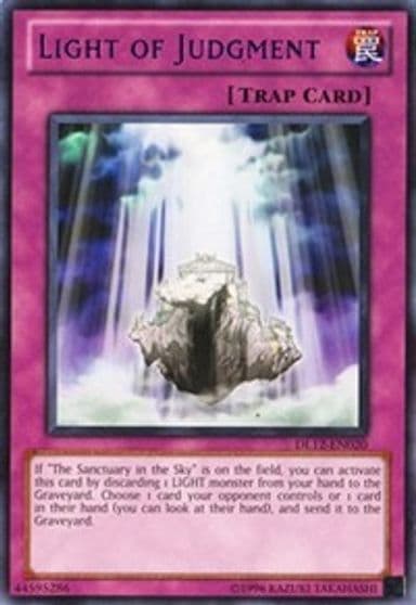 Light of Judgment Purple Duelist League Promo Yu-Gi-Oh! card