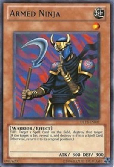 Armed Ninja Blue Duelist League Promo Yu-Gi-Oh! card
