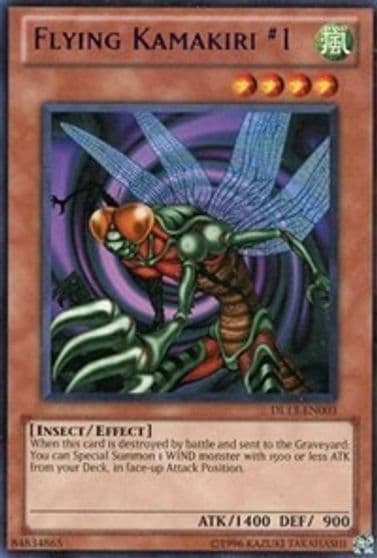 Flying Kamakiri 1 Purple Duelist League Promo Yu-Gi-Oh! card