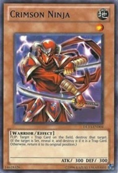Crimson Ninja Blue Duelist League Promo Yu-Gi-Oh! card