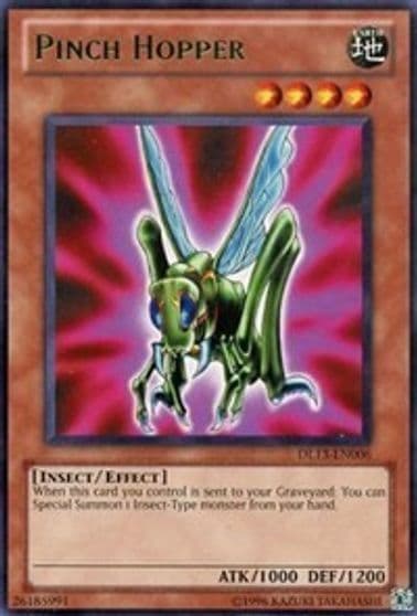 Pinch Hopper Green Duelist League Promo Yu-Gi-Oh! card