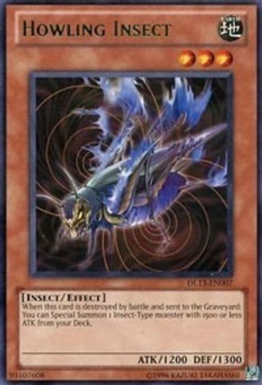 Howling Insect Green Duelist League Promo Yu-Gi-Oh! card