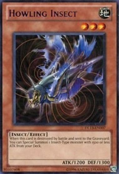 Howling Insect Purple Duelist League Promo Yu-Gi-Oh! card