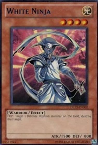 White Ninja Blue Duelist League Promo Yu-Gi-Oh! card