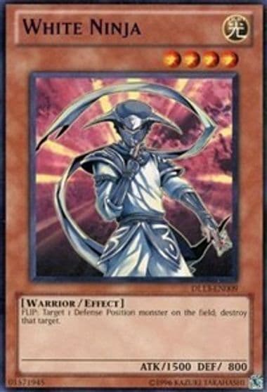 White Ninja Purple Duelist League Promo Yu-Gi-Oh! card