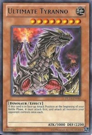 Ultimate Tyranno Blue Duelist League Promo Yu-Gi-Oh! card