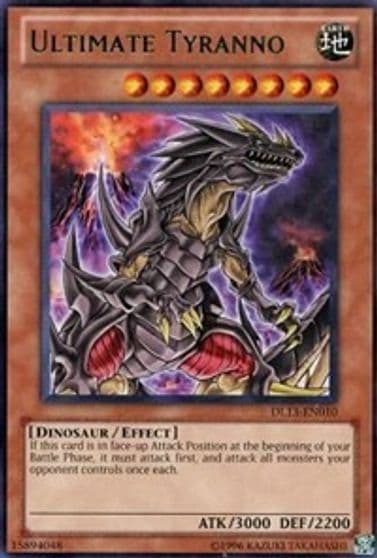 Ultimate Tyranno Green Duelist League Promo Yu-Gi-Oh! card