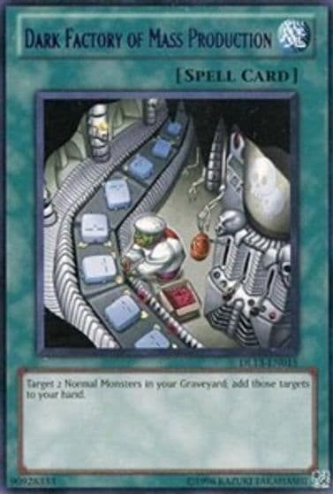 Dark Factory of Mass Production Purple Duelist League Promo Yu-Gi-Oh! card