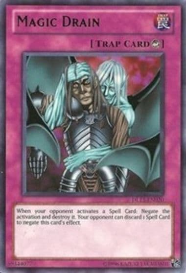 Magic Drain Green Duelist League Promo Yu-Gi-Oh! card
