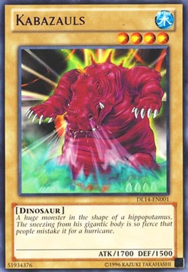 Kabazauls Purple Duelist League Promo Yu-Gi-Oh! card