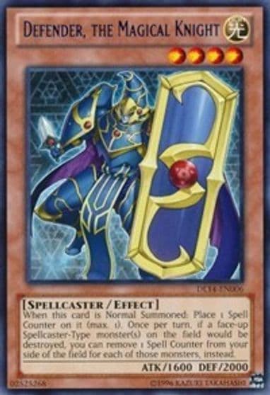 Defender the Magical Knight Blue Duelist League Promo Yu-Gi-Oh! card