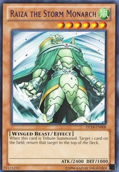 Raiza the Storm Monarch Purple Duelist League Promo Yu-Gi-Oh! card