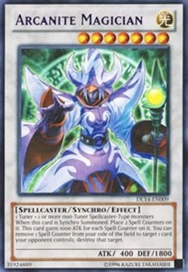 Arcanite Magician Purple Duelist League Promo Yu-Gi-Oh! card