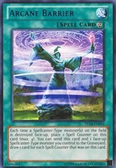 Arcane Barrier Blue Duelist League Promo Yu-Gi-Oh! card