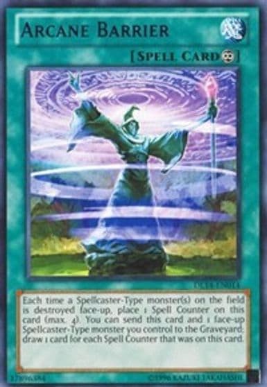 Arcane Barrier Purple Duelist League Promo Yu-Gi-Oh! card