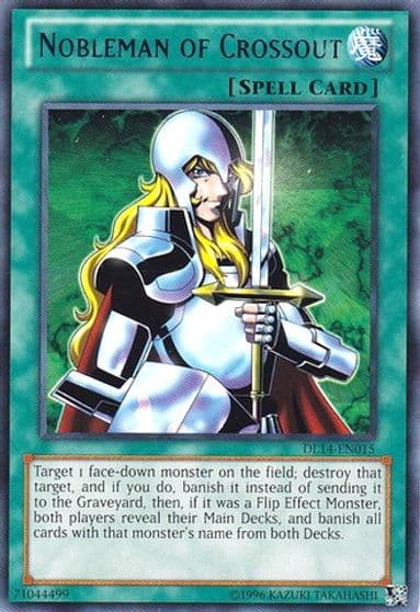Nobleman of Crossout Blue Duelist League Promo Yu-Gi-Oh! card